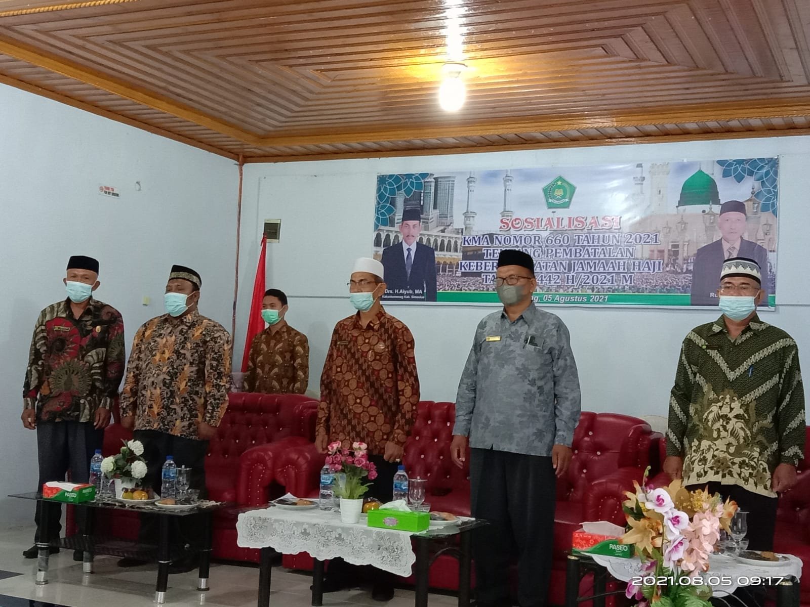 Kemenag Simeulue Gelar Sosialisasi KMA Nomor : 660 Tahun 2021