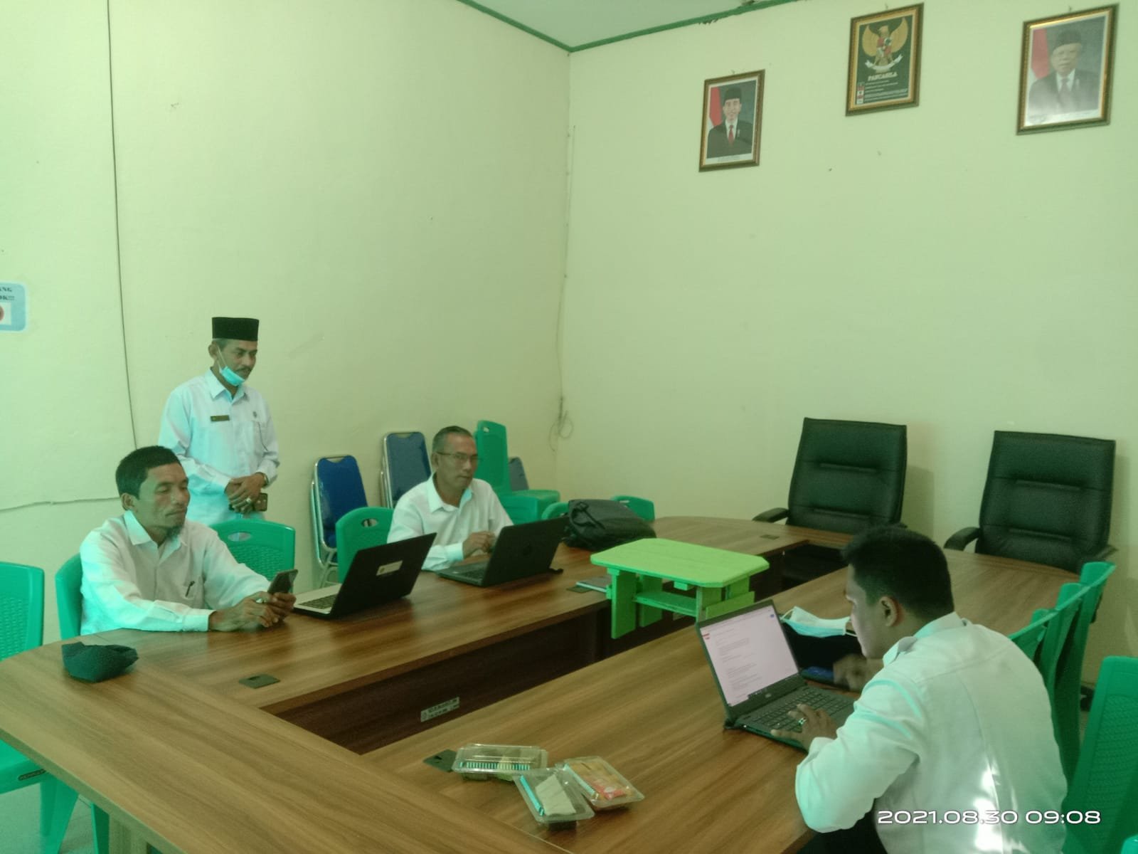 Kakankemenag Simeulue Pantau Pelaksanakan Ujian Dinas/UPKP