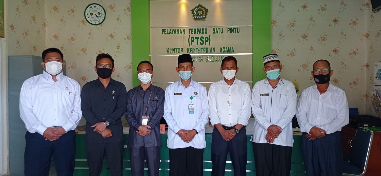 Kepala Mahkamah Syariah Simeulue Silaturrahmi ke Kankemenag Kab. Simeulue