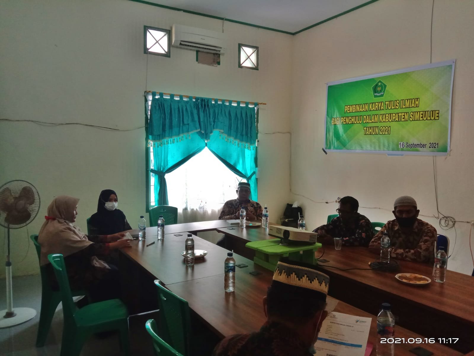 Pembinaan Karya Tulis Ilmiah Tahun 2021 di Lingkungan Kankemenag Simeulue