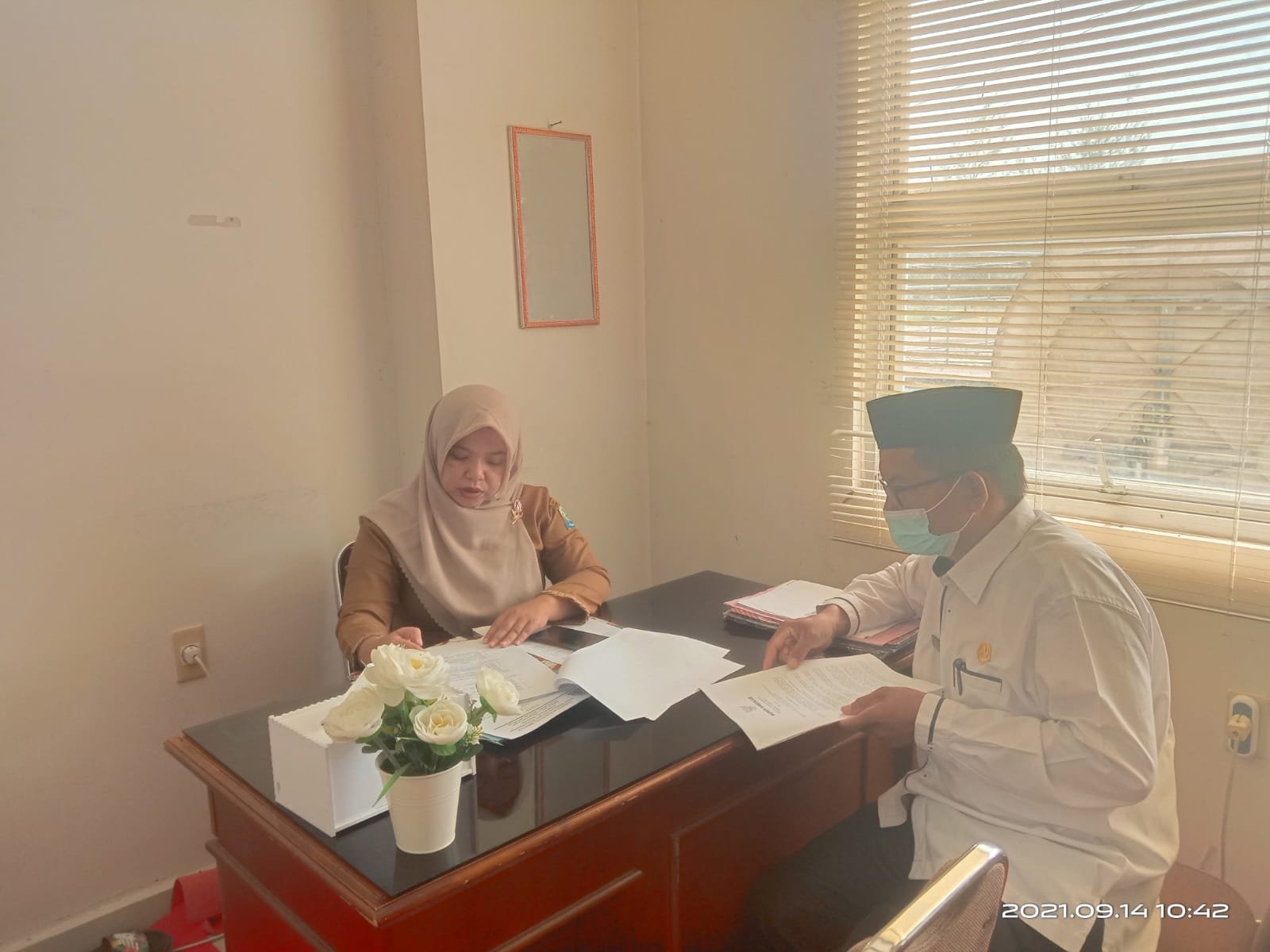 ASN Kankemenag Simeulue Adakan Yasinan dan Doa Bersama