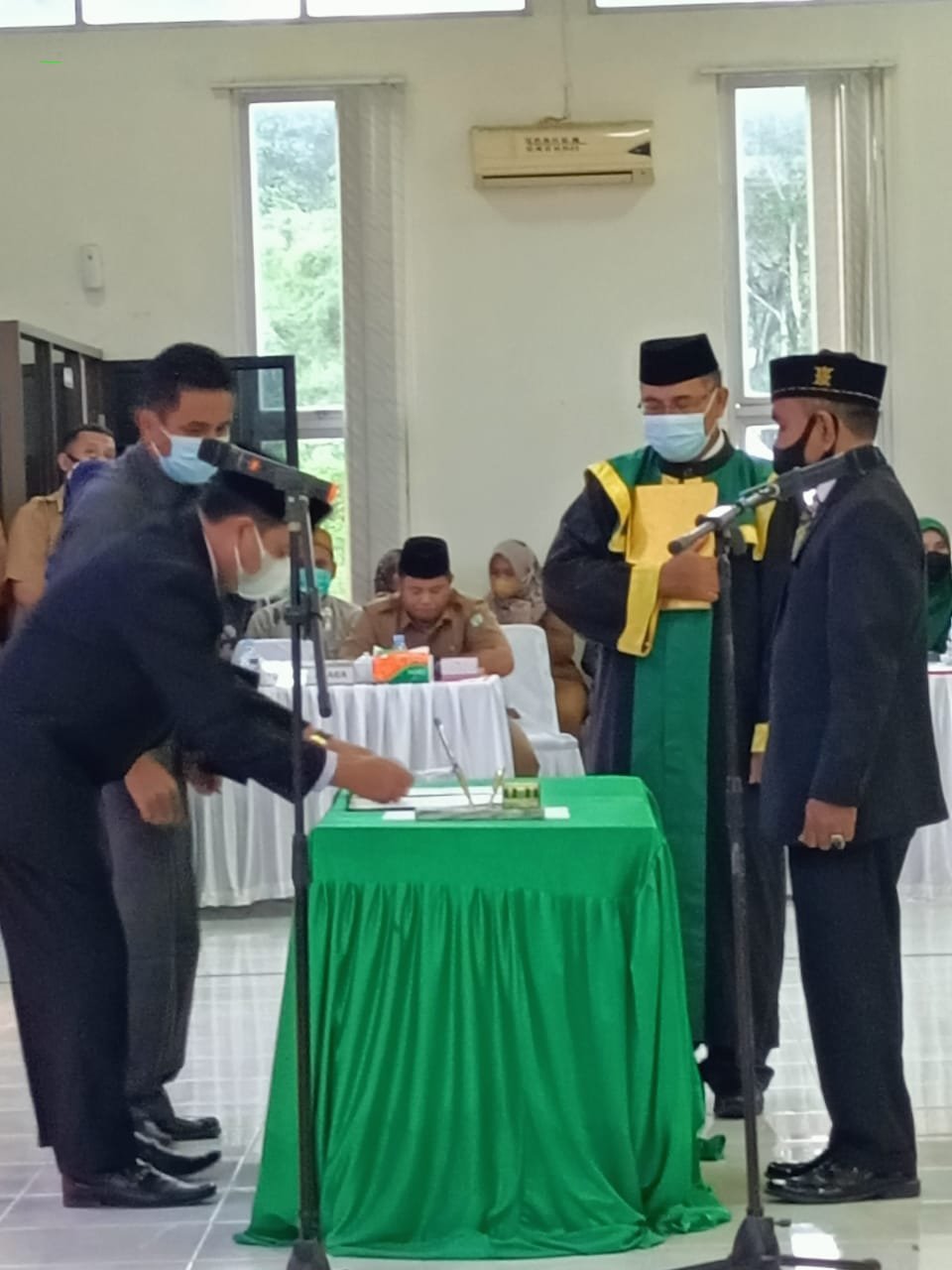 Kankemenag Simeulue Hadiri Rapat Paripurna DPRK Simeulue