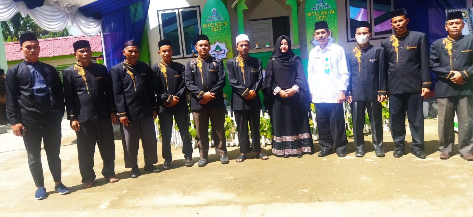 Kakankemenag Simeulue Hadiri Pembukaan MTQ Ke-IV Tingkat Kecamatan