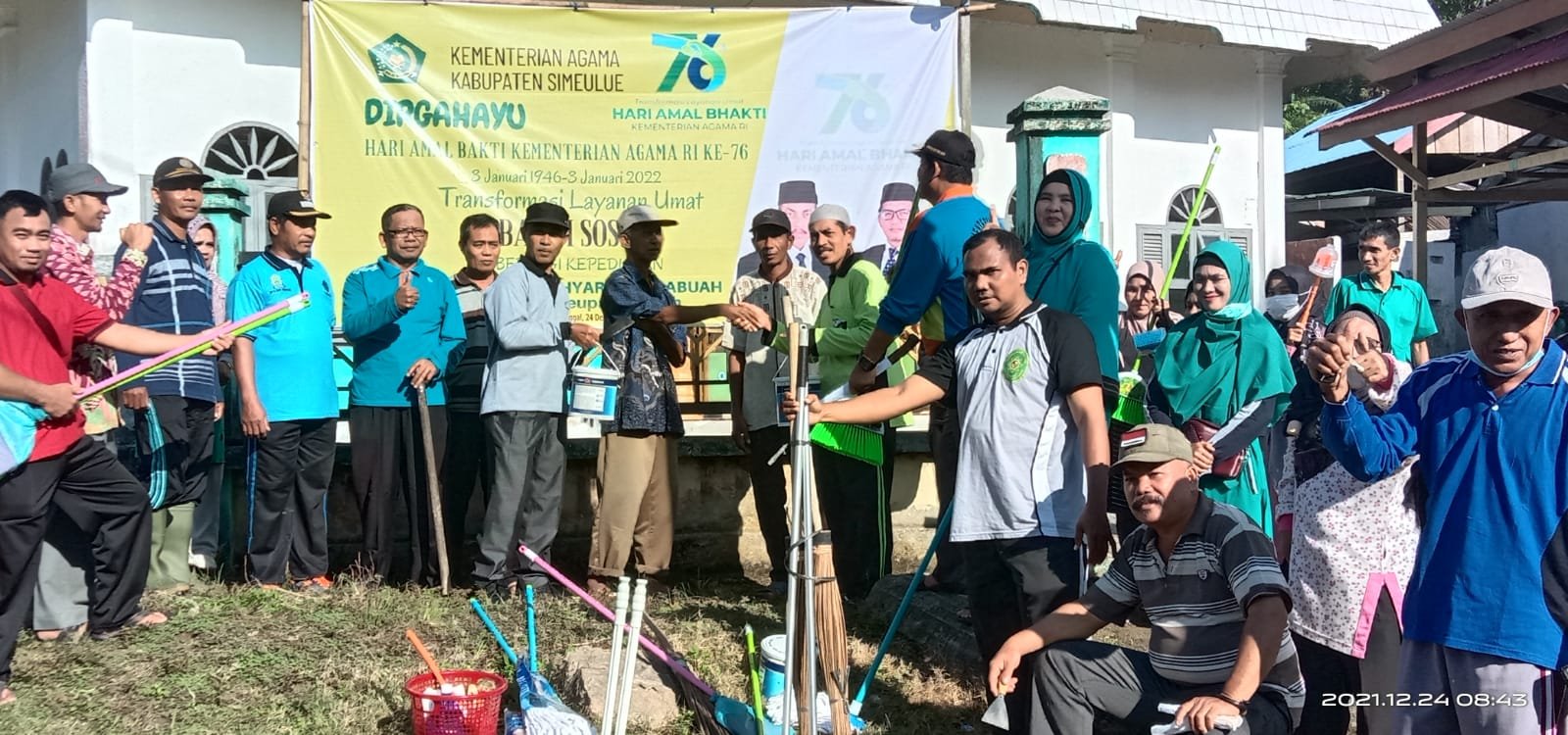 Kantor Kementerian Agama Kabupaten Simeulue Gelar Sertijab Kasi Pakis dan Penyelenggara Zawa