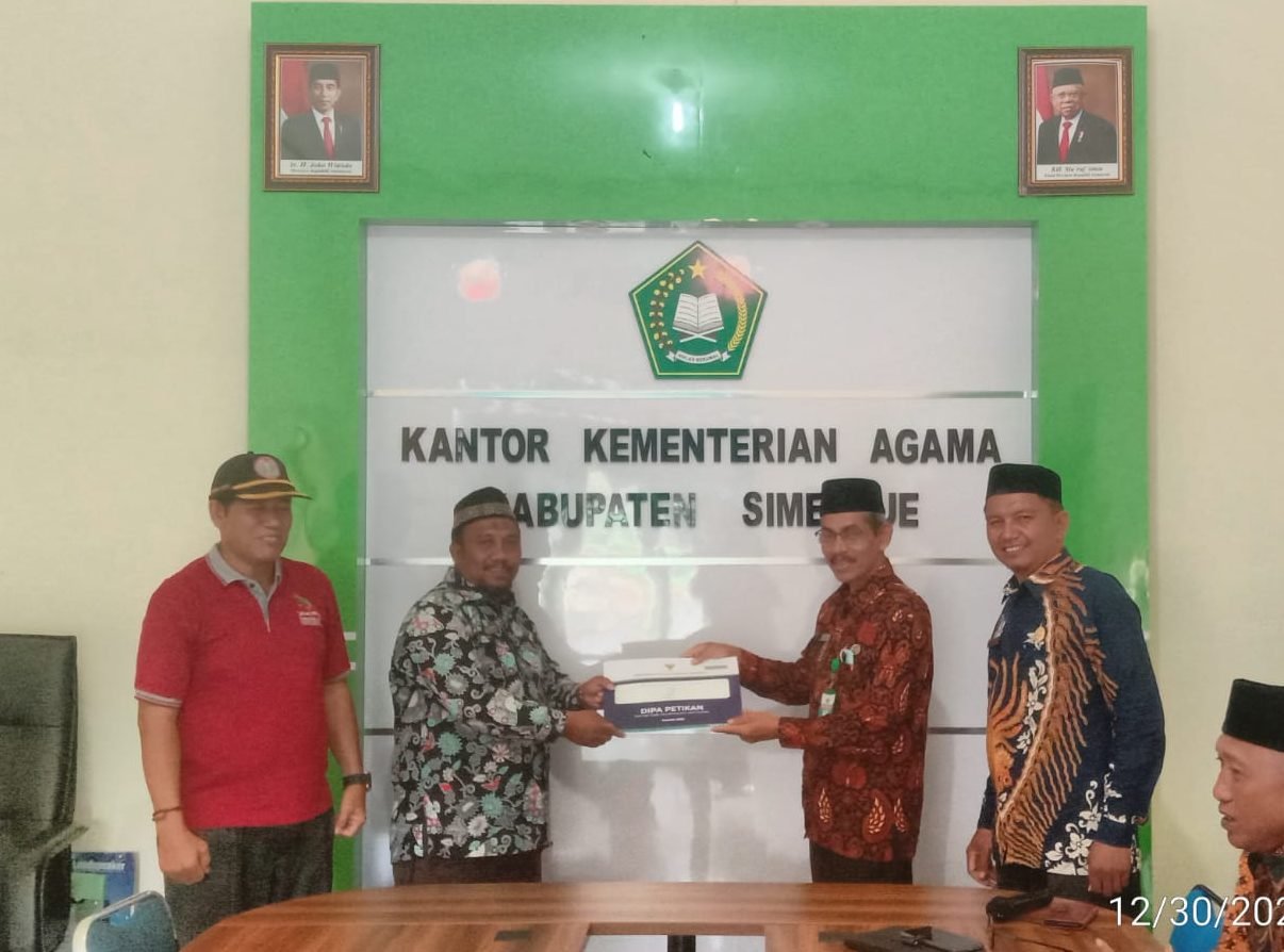 Kakankemenag Simeulue Berikan Arahan Pada Peserta CAT IPMB 2022