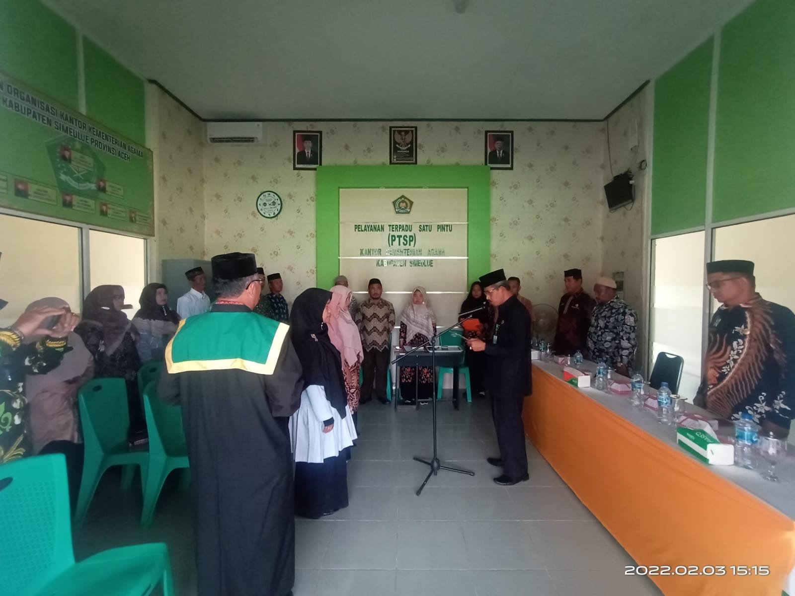 Abusmar, M. Pd : Melakukan Monitoring Asesmen Madrasah Tingkat MI di MIN 1 Simeulue