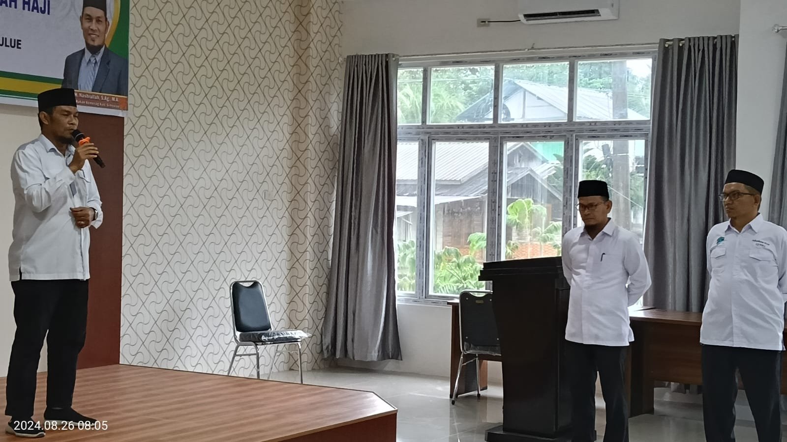 Apel Pagi Kemenag Simeulue: Abi Nas Tekankan Tanggung Jawab Kinerja dan Persiapan Event Besar