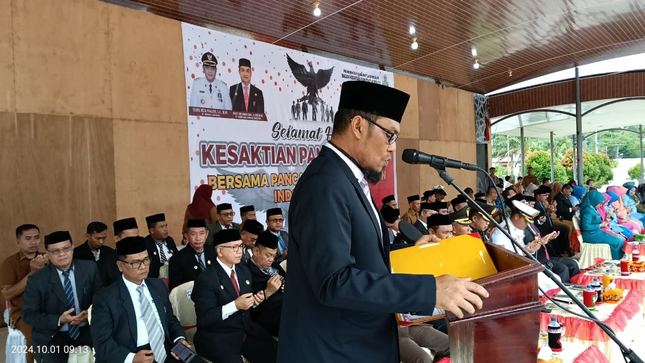 Kakankemenag: Nashrullah Membaca Doa pada Peringatan Hari Kesaktian Pancasila