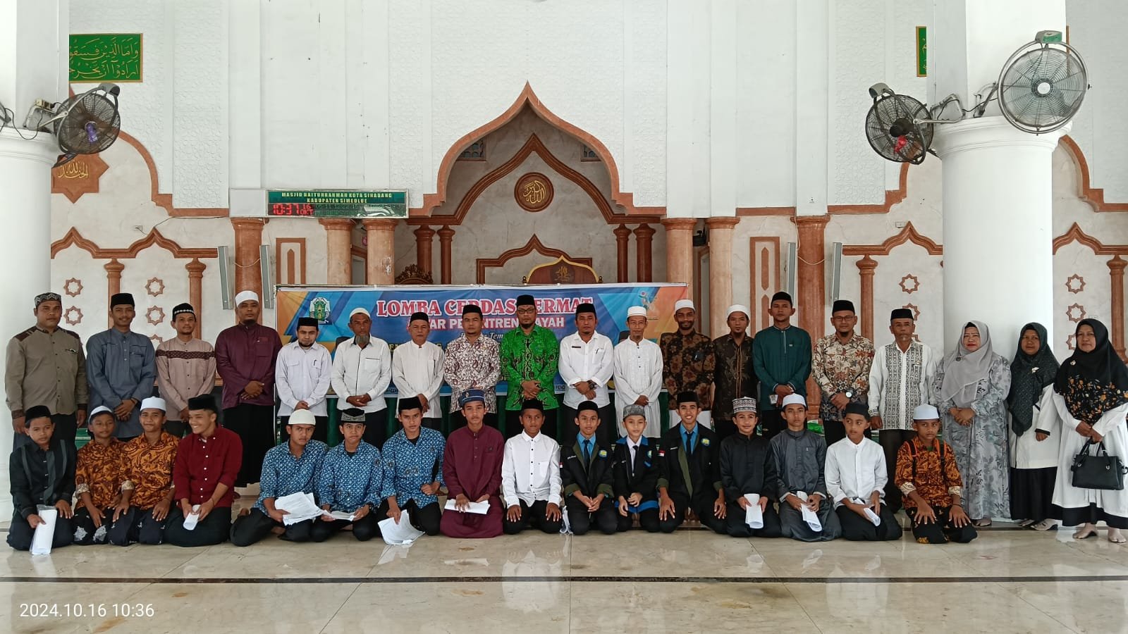 Kakankemenag : Nashrullah Hadiri Pembukaan Lomba Cerdas Cermat Antar Pesantren Se-Kabupaten