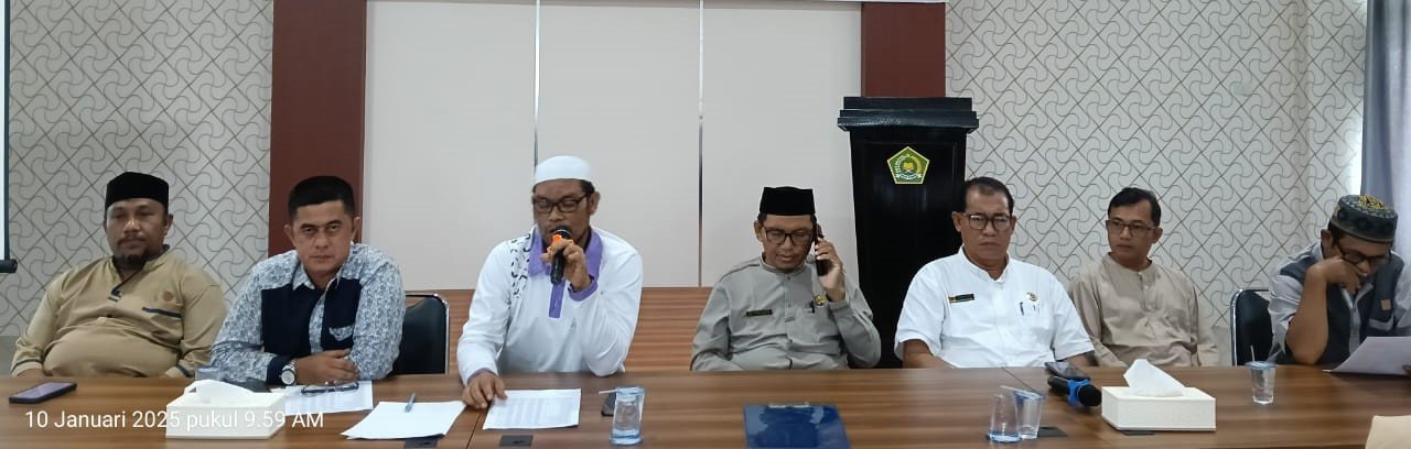 Pembubaran Panitia HAB, Ini Pesan Kakankemenag Simeulue
