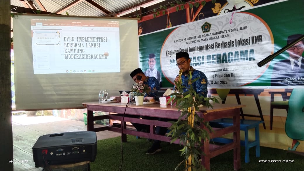 Bimas Islam Gelar Event KMB Moderasi Beragama, Perkuat Kebhinekaan Menuju Simeulue Maju dan Damai
