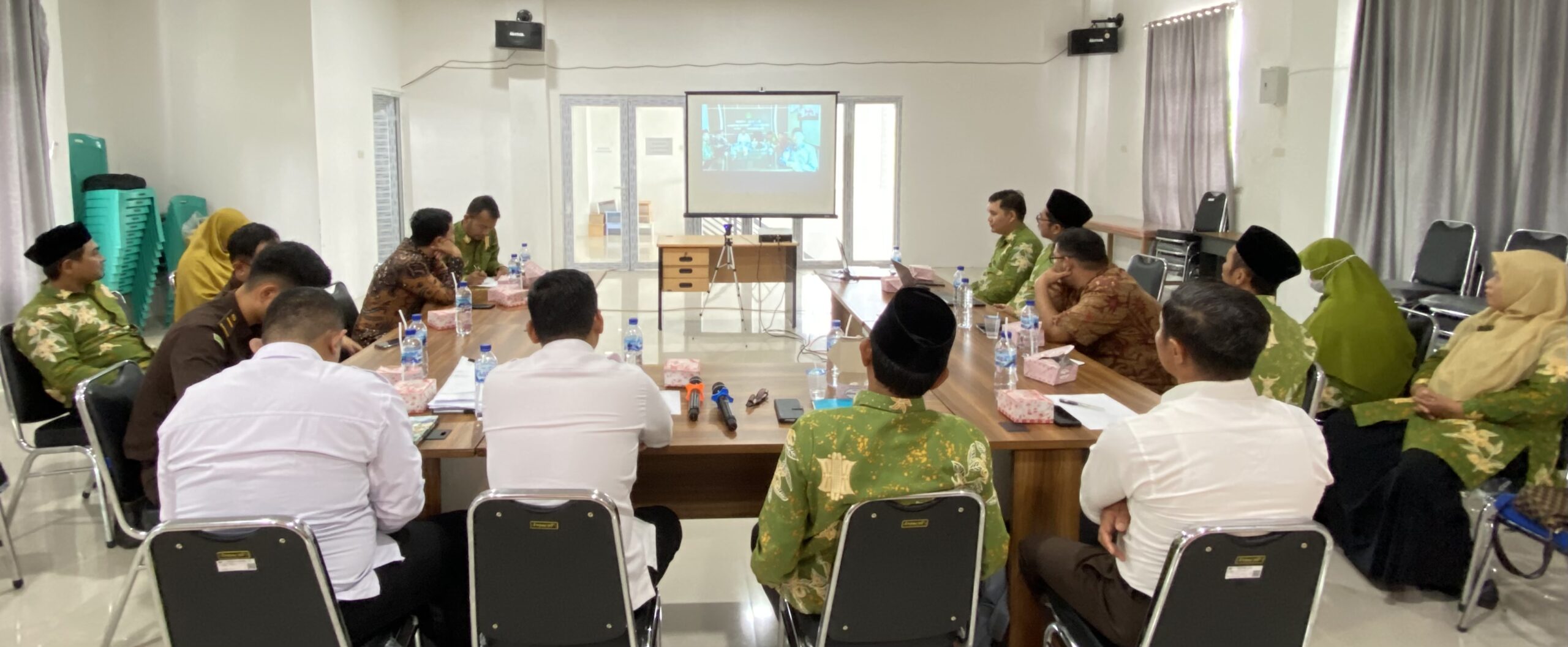 Kemenag Simeulue Ikuti Rapat Percepatan Sertifikasi Tanah Wakaf Bersama BPN dan Kejaksaan