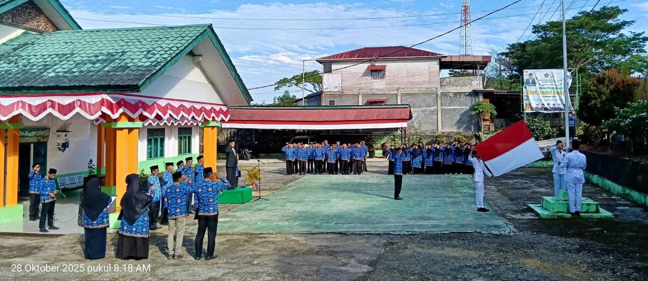 Kemenag Simeulue Gelar Upacara Hari Sumpah Pemuda ke-97 Tahun 2025