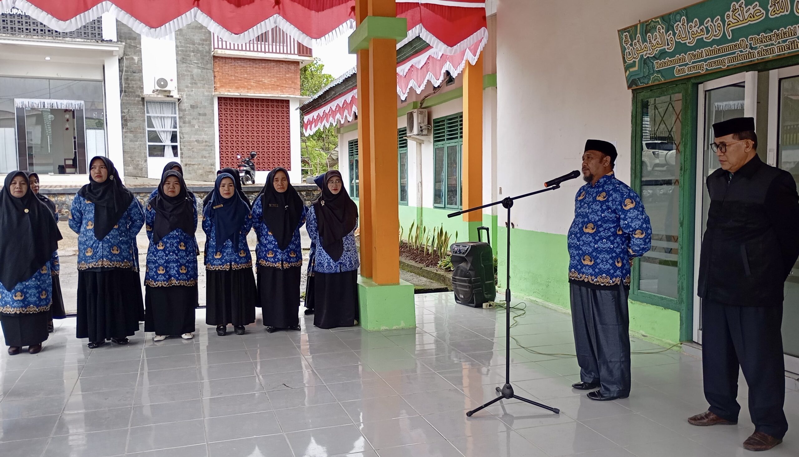 Mus Mulyadi Pimpin Apel Kemenag Simeulue, Himbau Percepatan Pertanggungjawaban Keuangan Akhir Tahun