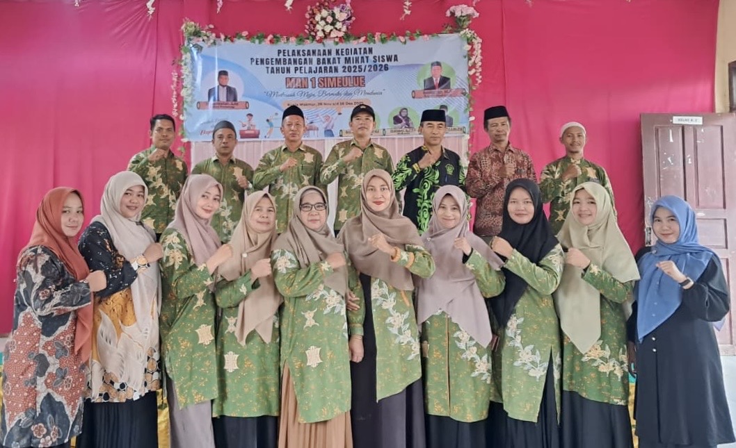 Kegiatan Pengembangan Bakat dan Minat Siswa Semester Ganjil TP. 2025/2026 MAN 1 Simeulue Resmi Dibuka