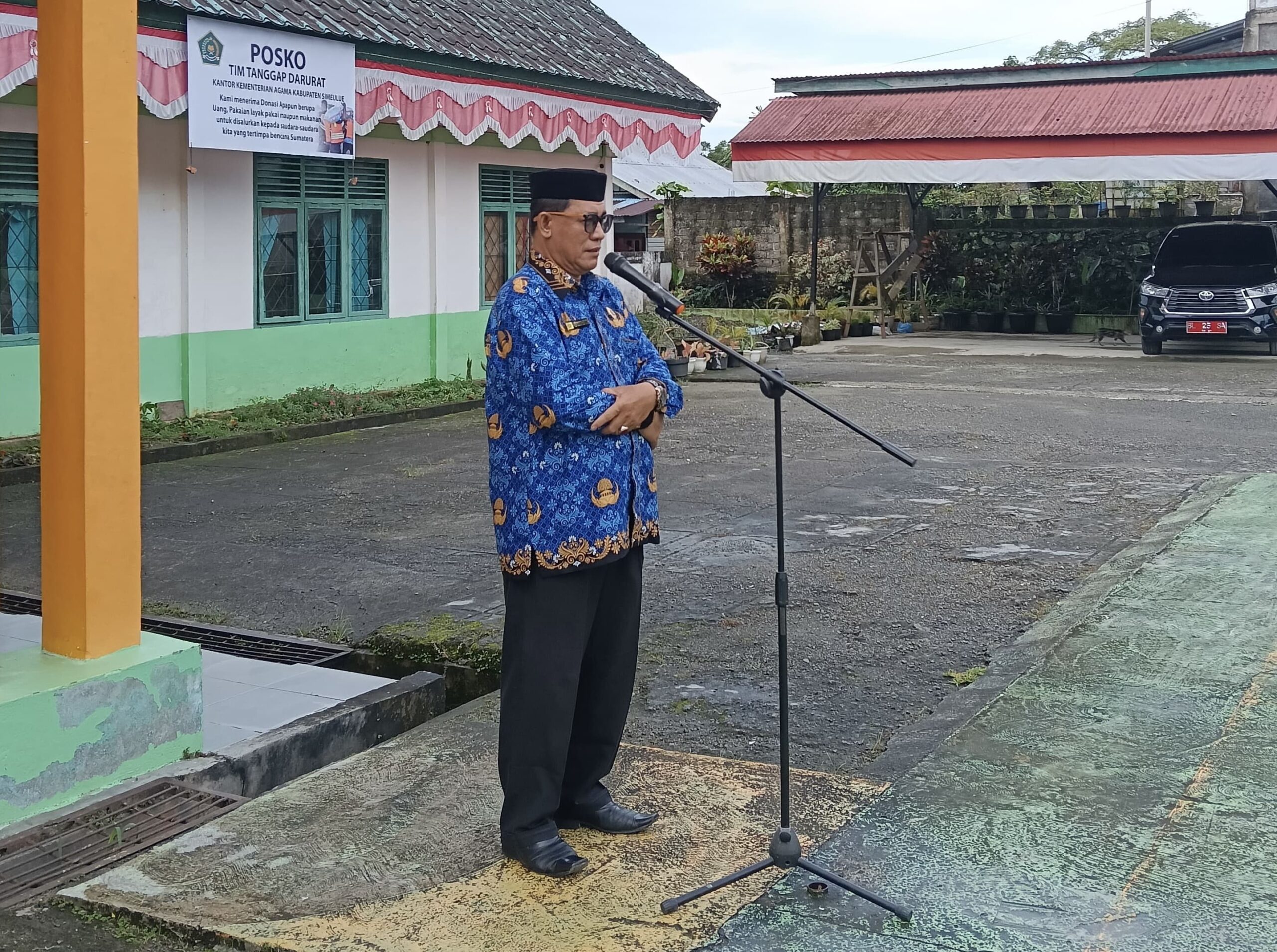 Pimpin Apel, Abusmar: ASN Kemenag Simeulue Diminta Matangkan Persiapan HAB ke-80