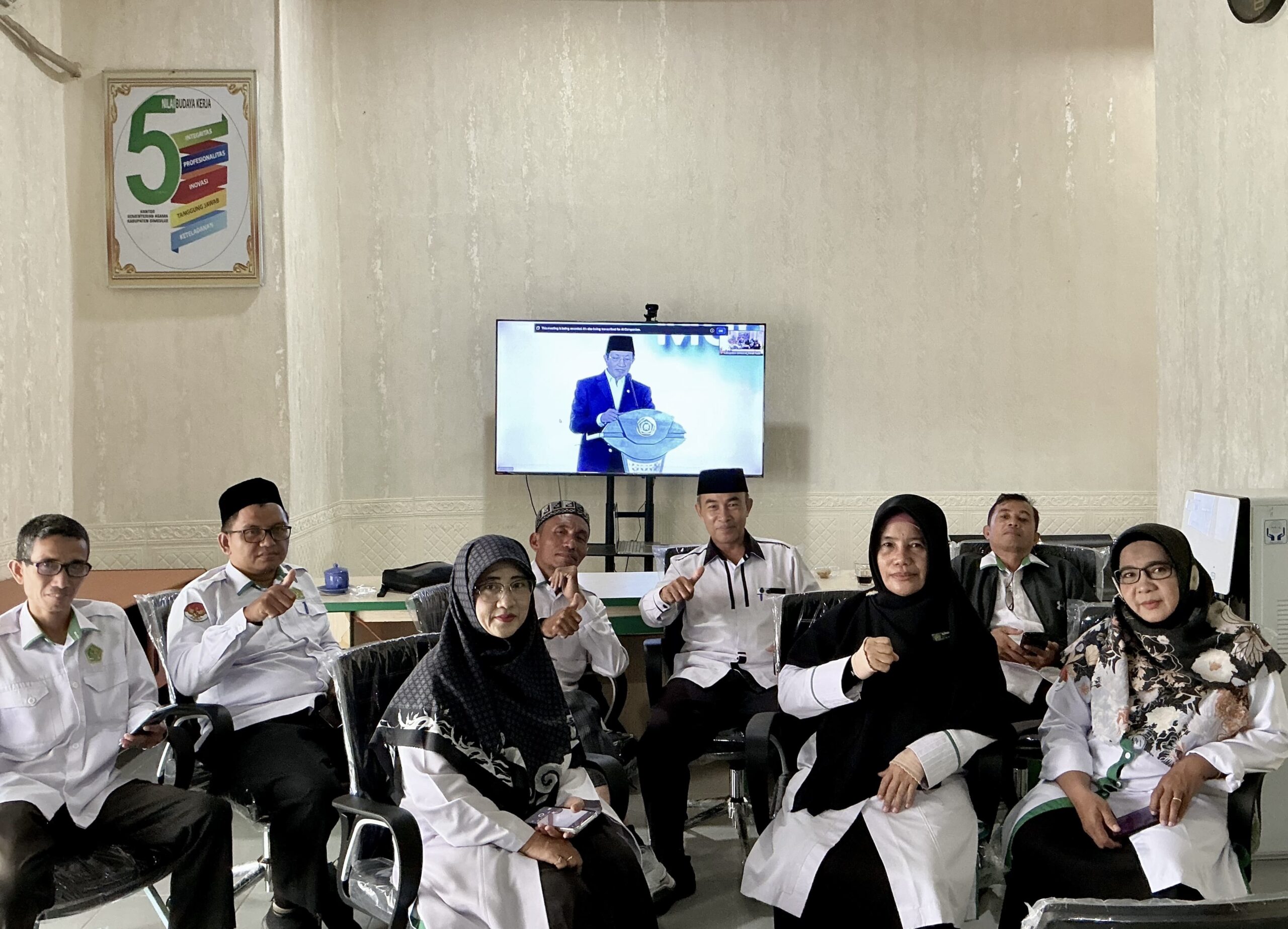 Rakernas ke Daerah: Kemenag Simeulue Perkuat Langkah Implementasi Kebijakan 