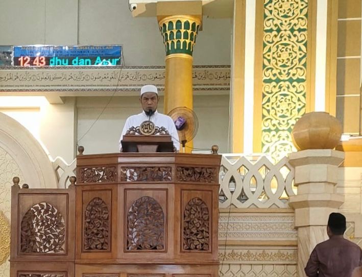 Hijrah Menuju Perbaikan, Pesan Khutbah Jumat Kakankemenag Simeulue