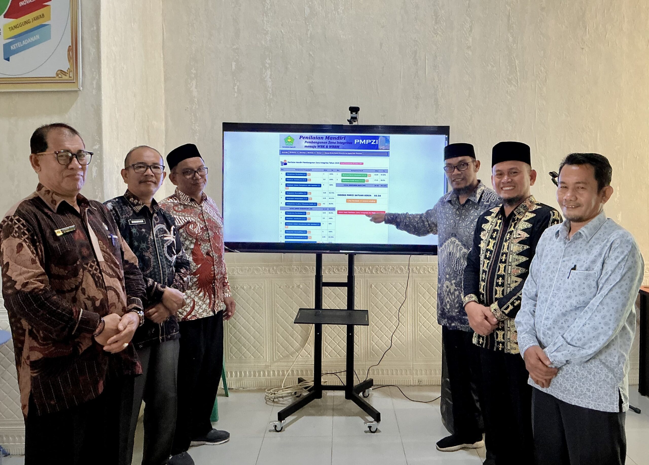 Kemenag Simeulue Tuntaskan PMPZI 2025, Siap Menuju WBK-WBBM