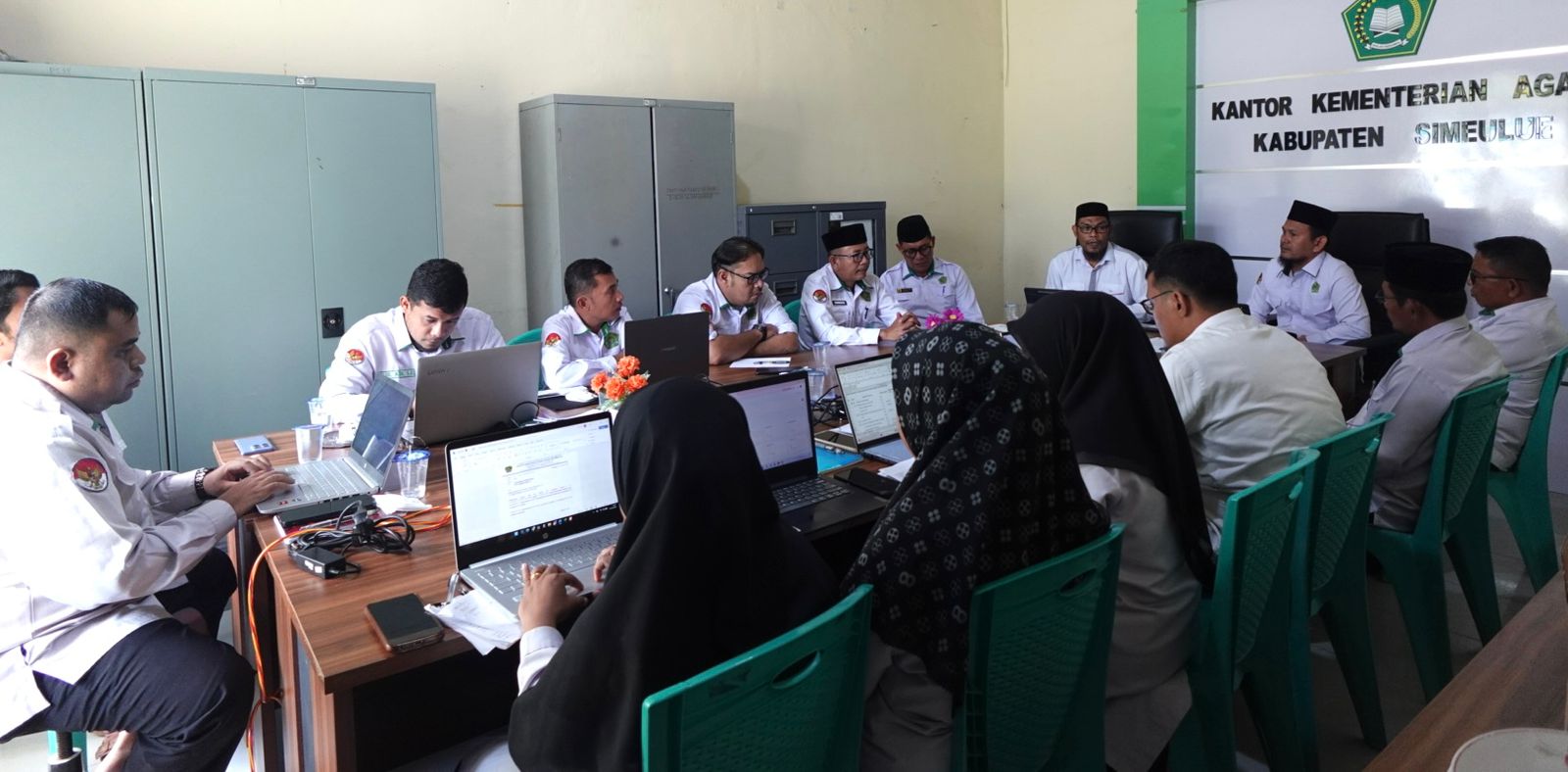 Kemenag Simeulue Gelar Rapat Penyusunan Renstra 2025–2029 dan Perjanjian Kinerja 2026