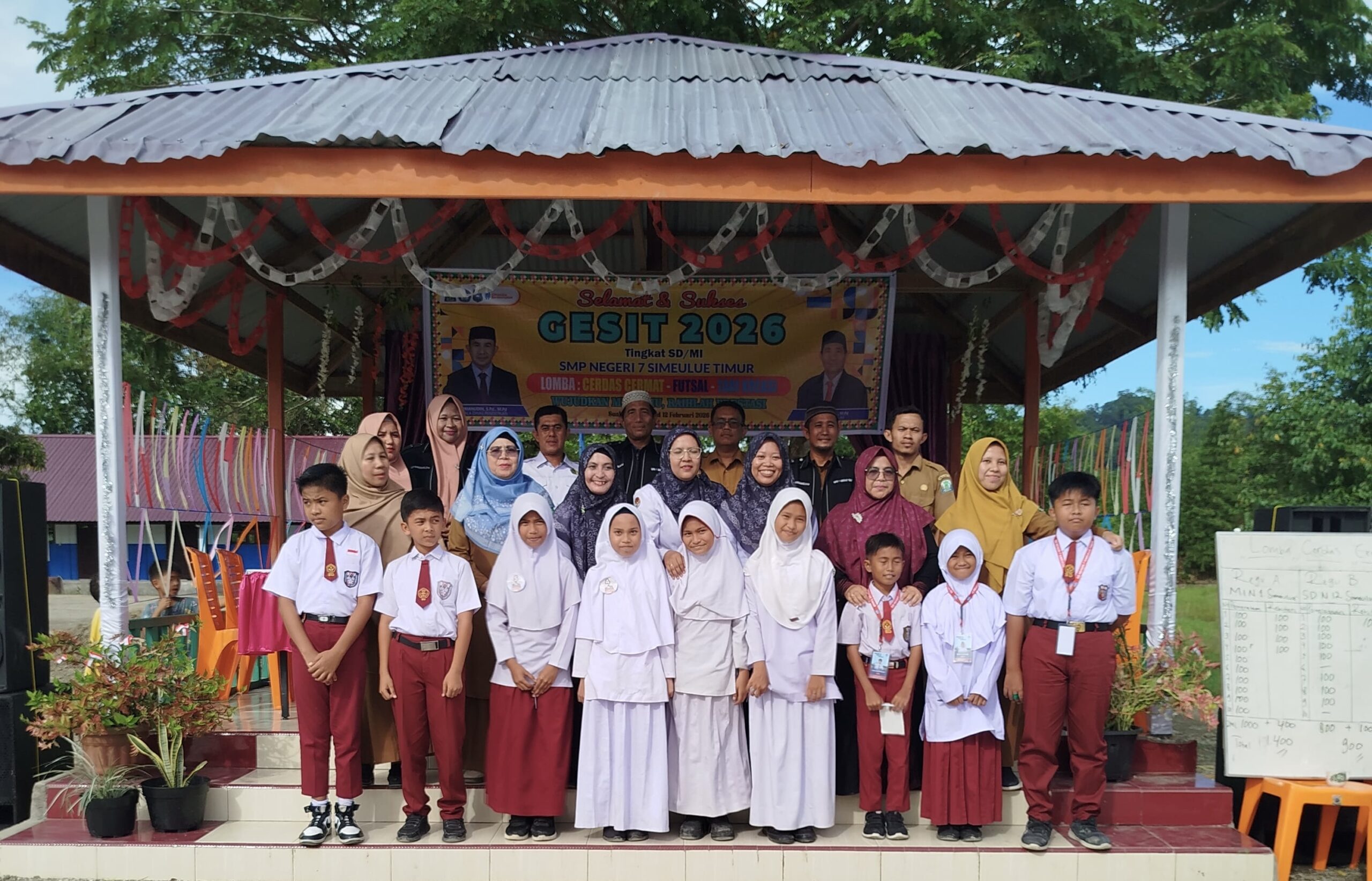 Asah Bakat dan Karakter Berprestasi, Siswa MIN 1 Simeulue Tampil di Ajang GESIT